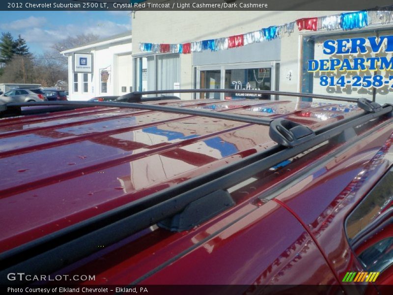 Crystal Red Tintcoat / Light Cashmere/Dark Cashmere 2012 Chevrolet Suburban 2500 LT
