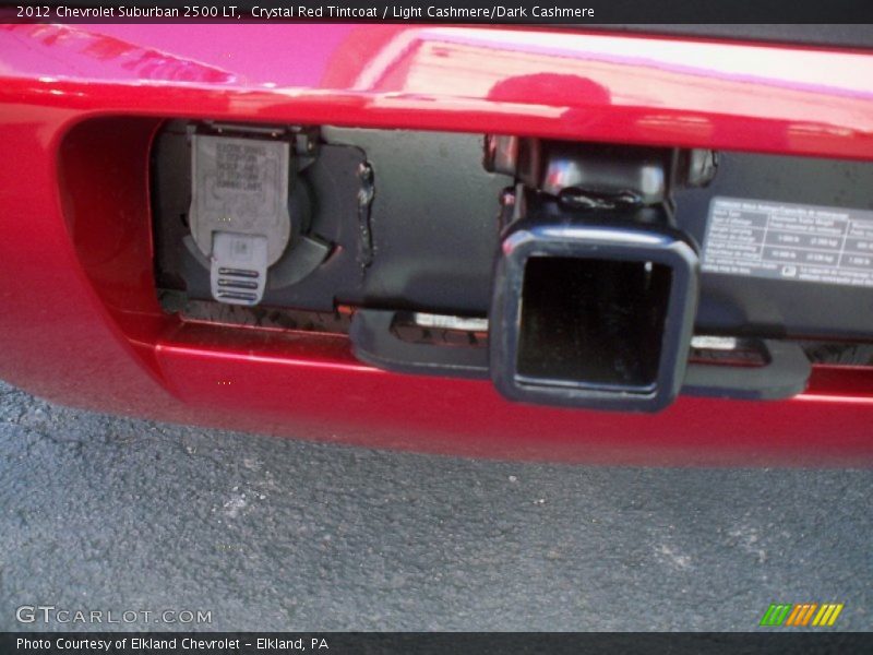 Crystal Red Tintcoat / Light Cashmere/Dark Cashmere 2012 Chevrolet Suburban 2500 LT