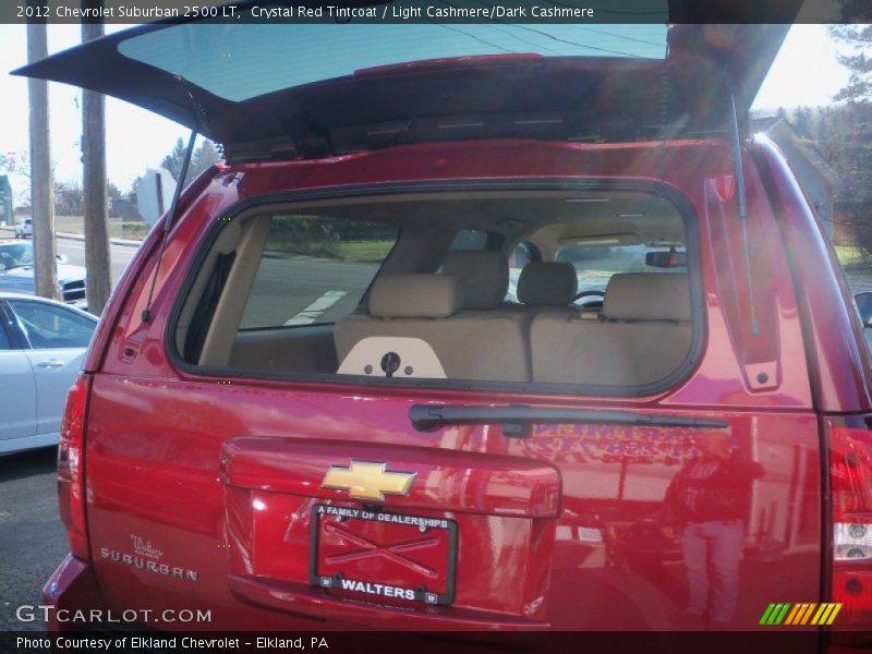 Crystal Red Tintcoat / Light Cashmere/Dark Cashmere 2012 Chevrolet Suburban 2500 LT