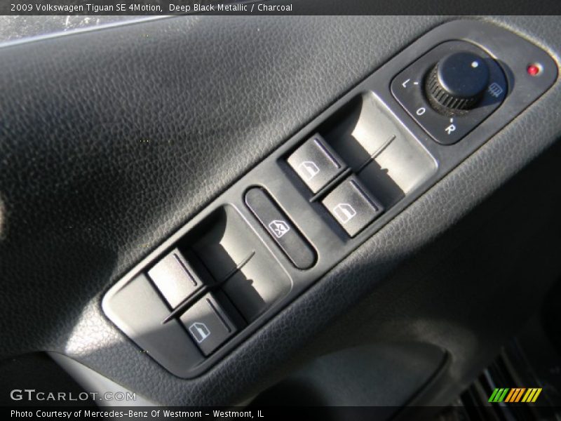 Deep Black Metallic / Charcoal 2009 Volkswagen Tiguan SE 4Motion