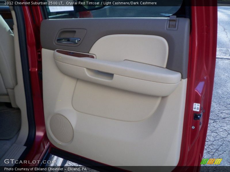 Crystal Red Tintcoat / Light Cashmere/Dark Cashmere 2012 Chevrolet Suburban 2500 LT