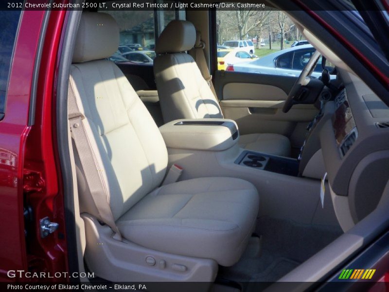 Crystal Red Tintcoat / Light Cashmere/Dark Cashmere 2012 Chevrolet Suburban 2500 LT