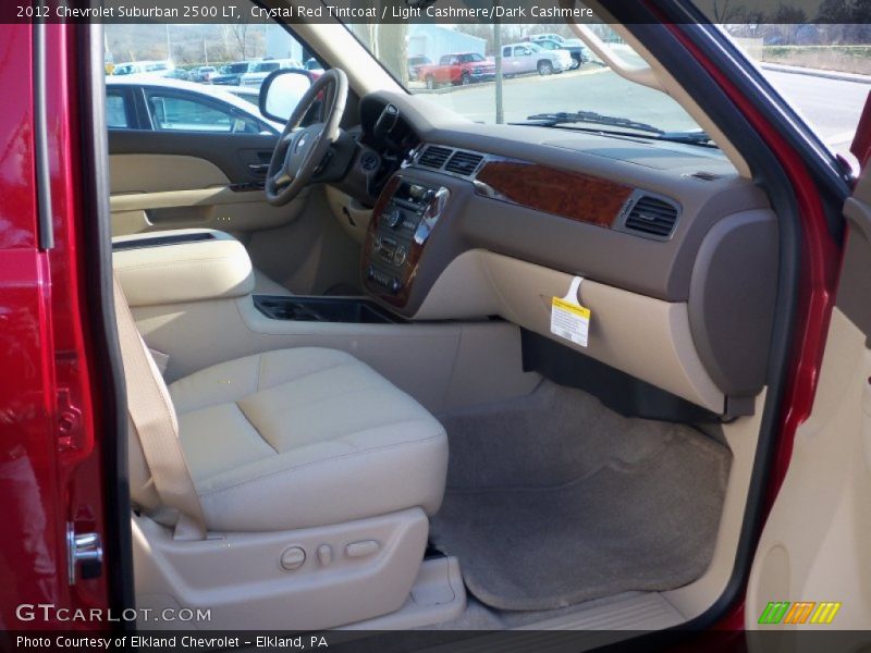 Crystal Red Tintcoat / Light Cashmere/Dark Cashmere 2012 Chevrolet Suburban 2500 LT