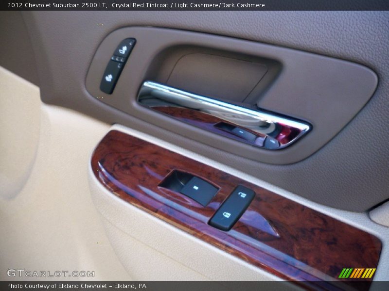 Crystal Red Tintcoat / Light Cashmere/Dark Cashmere 2012 Chevrolet Suburban 2500 LT