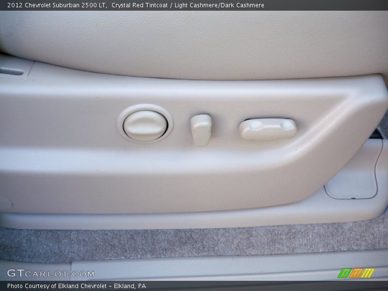 Crystal Red Tintcoat / Light Cashmere/Dark Cashmere 2012 Chevrolet Suburban 2500 LT