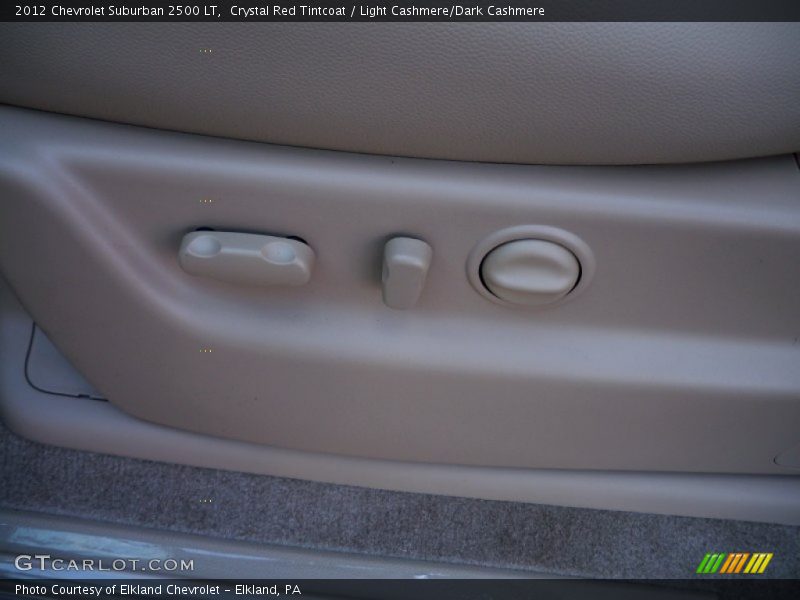 Crystal Red Tintcoat / Light Cashmere/Dark Cashmere 2012 Chevrolet Suburban 2500 LT