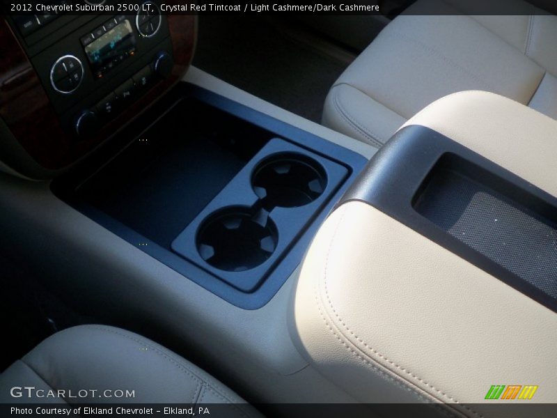 Crystal Red Tintcoat / Light Cashmere/Dark Cashmere 2012 Chevrolet Suburban 2500 LT