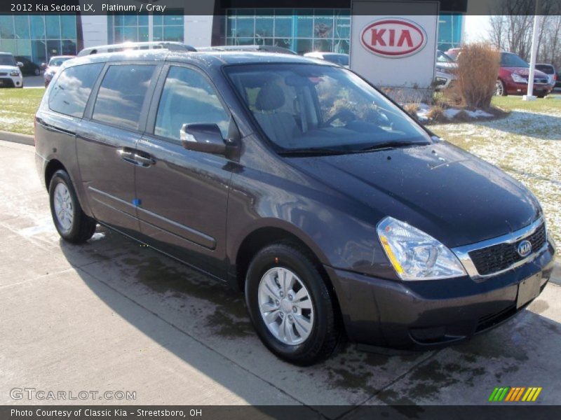 Platinum / Gray 2012 Kia Sedona LX