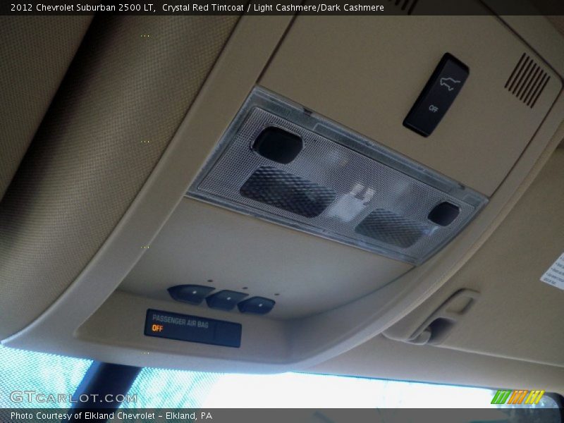 Crystal Red Tintcoat / Light Cashmere/Dark Cashmere 2012 Chevrolet Suburban 2500 LT