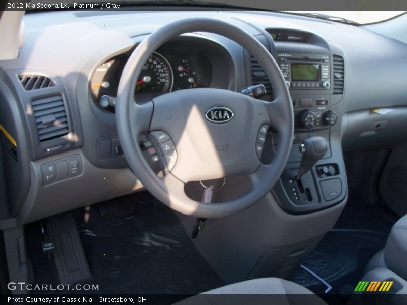 Platinum / Gray 2012 Kia Sedona LX