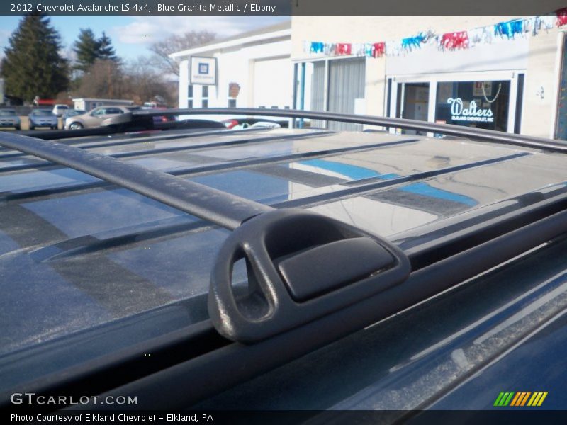Blue Granite Metallic / Ebony 2012 Chevrolet Avalanche LS 4x4