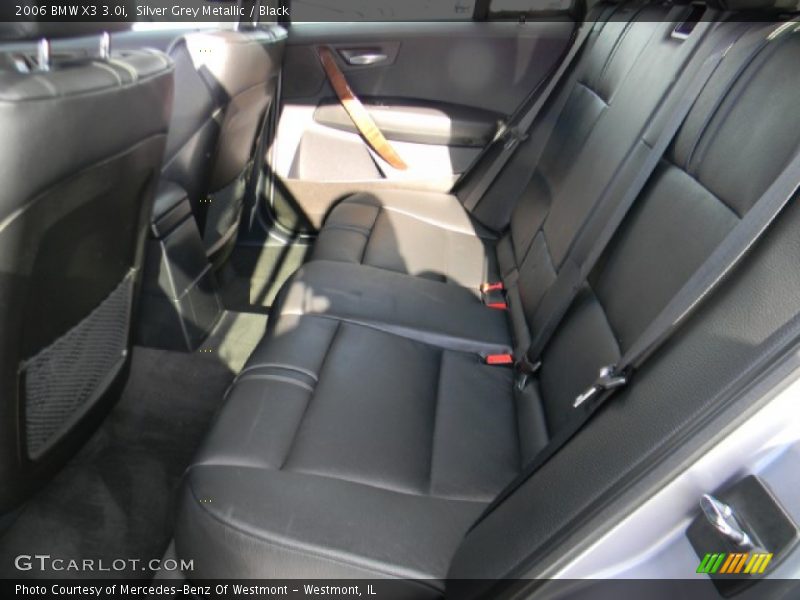 Silver Grey Metallic / Black 2006 BMW X3 3.0i