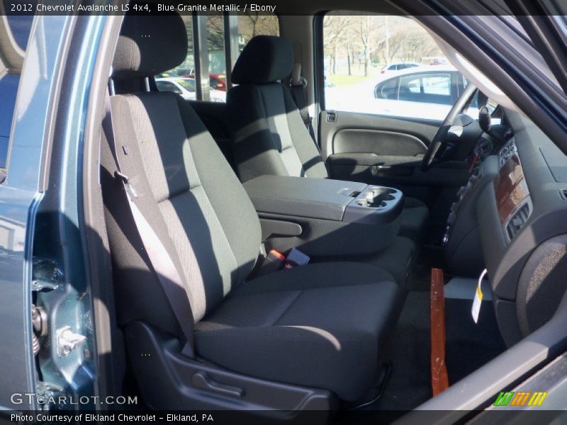 Blue Granite Metallic / Ebony 2012 Chevrolet Avalanche LS 4x4