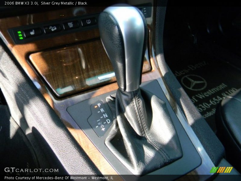 Silver Grey Metallic / Black 2006 BMW X3 3.0i