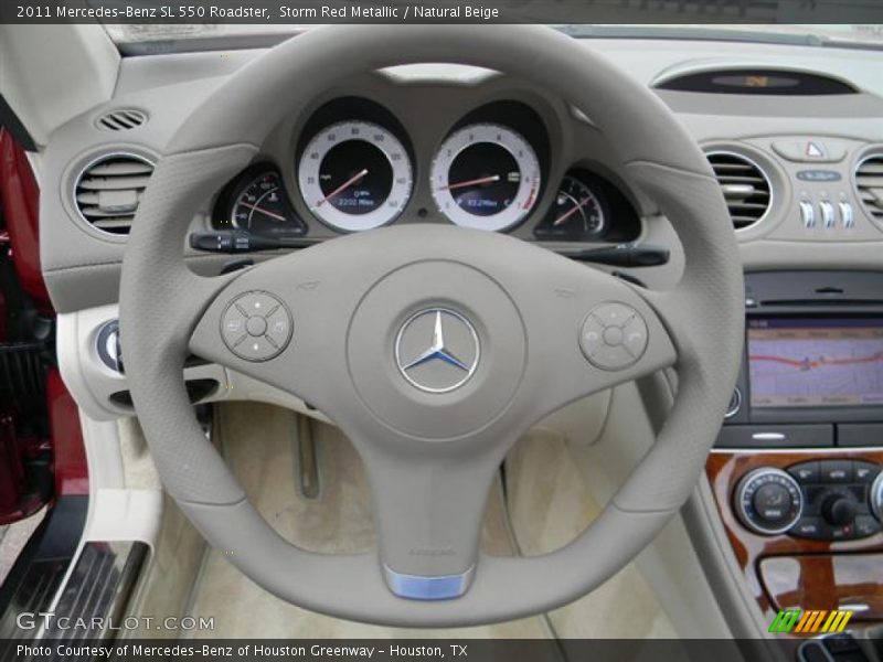  2011 SL 550 Roadster Steering Wheel