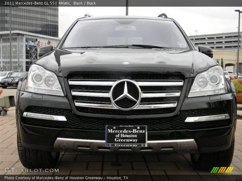 Black / Black 2011 Mercedes-Benz GL 550 4Matic