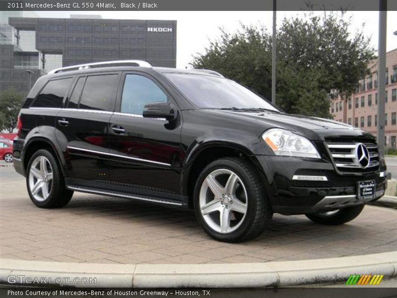 Black / Black 2011 Mercedes-Benz GL 550 4Matic
