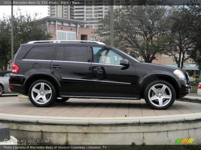 Black / Black 2011 Mercedes-Benz GL 550 4Matic