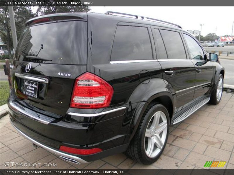 Black / Black 2011 Mercedes-Benz GL 550 4Matic