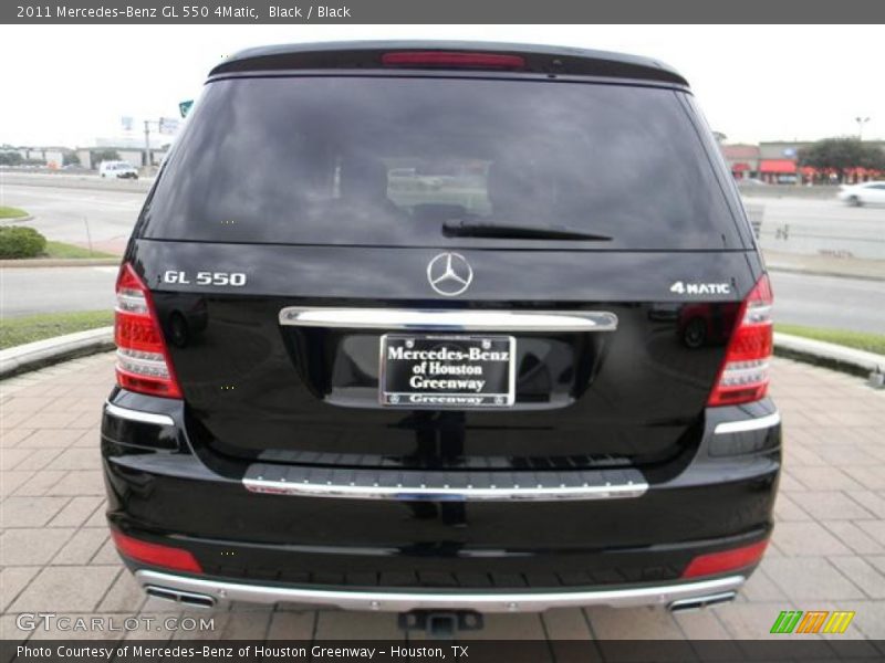 Black / Black 2011 Mercedes-Benz GL 550 4Matic