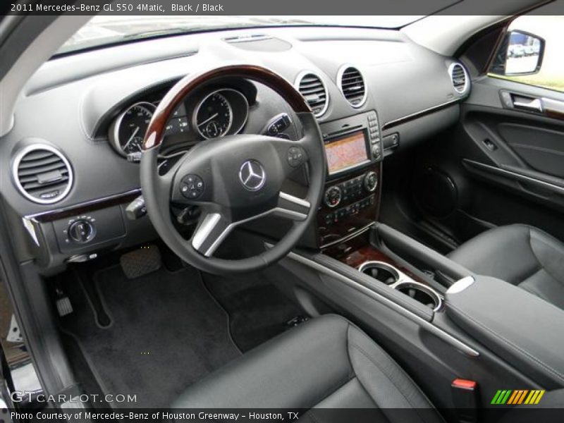 Black / Black 2011 Mercedes-Benz GL 550 4Matic