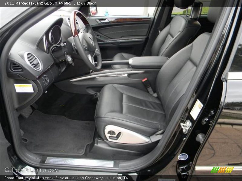 Black / Black 2011 Mercedes-Benz GL 550 4Matic