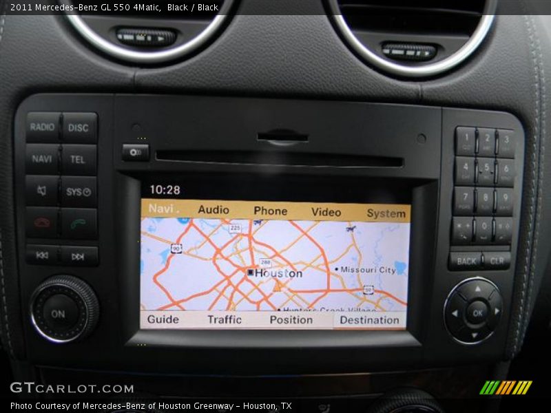 Black / Black 2011 Mercedes-Benz GL 550 4Matic