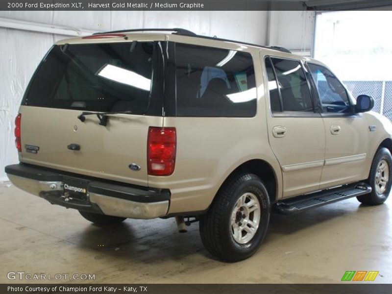 Harvest Gold Metallic / Medium Graphite 2000 Ford Expedition XLT