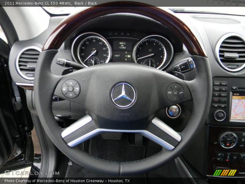 Black / Black 2011 Mercedes-Benz GL 550 4Matic
