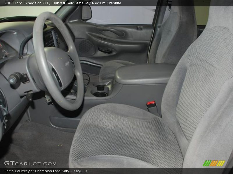 Harvest Gold Metallic / Medium Graphite 2000 Ford Expedition XLT