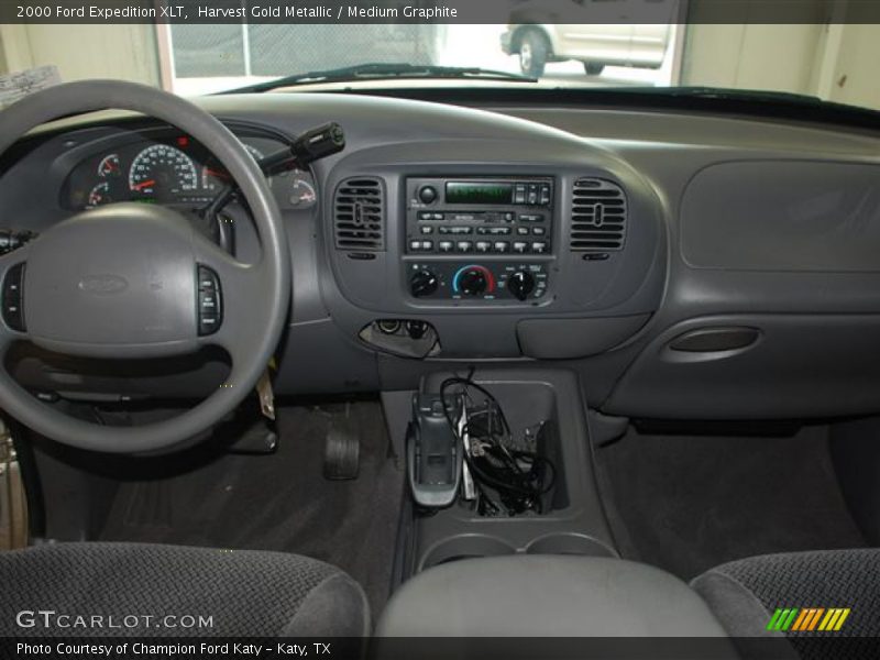 Harvest Gold Metallic / Medium Graphite 2000 Ford Expedition XLT