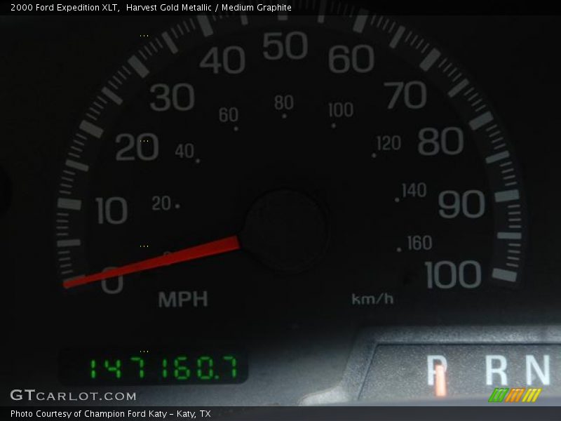 Harvest Gold Metallic / Medium Graphite 2000 Ford Expedition XLT