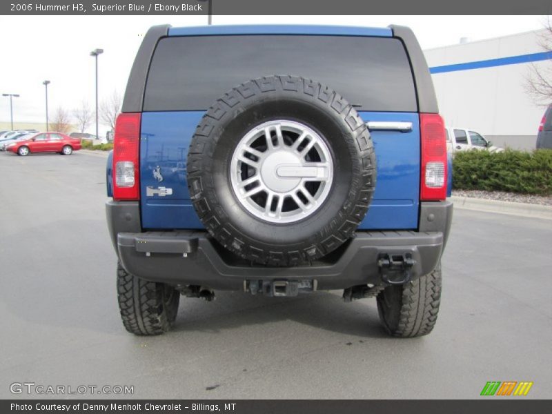 Superior Blue / Ebony Black 2006 Hummer H3