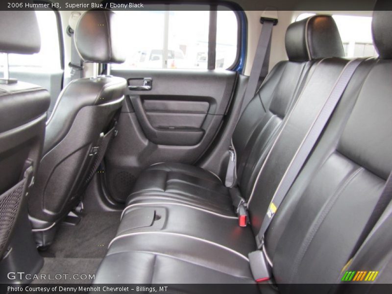 Superior Blue / Ebony Black 2006 Hummer H3