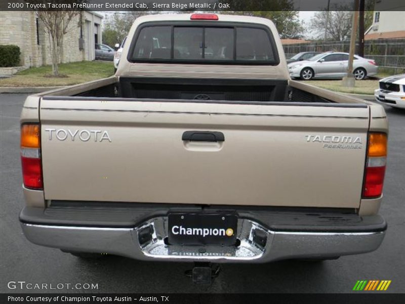 Sierra Beige Metallic / Oak 2000 Toyota Tacoma PreRunner Extended Cab