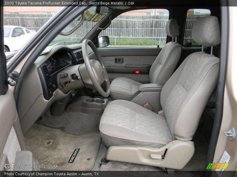  2000 Tacoma PreRunner Extended Cab Oak Interior