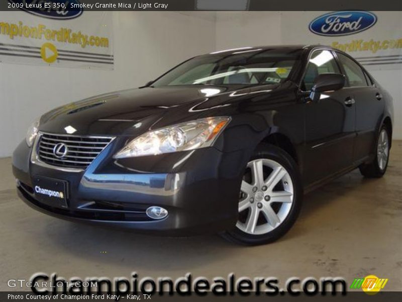 Smokey Granite Mica / Light Gray 2009 Lexus ES 350