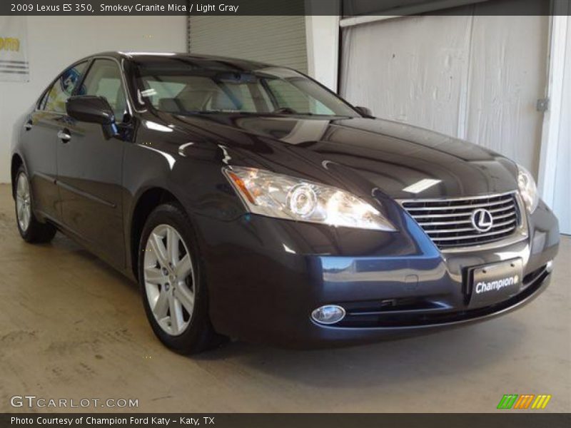 Smokey Granite Mica / Light Gray 2009 Lexus ES 350