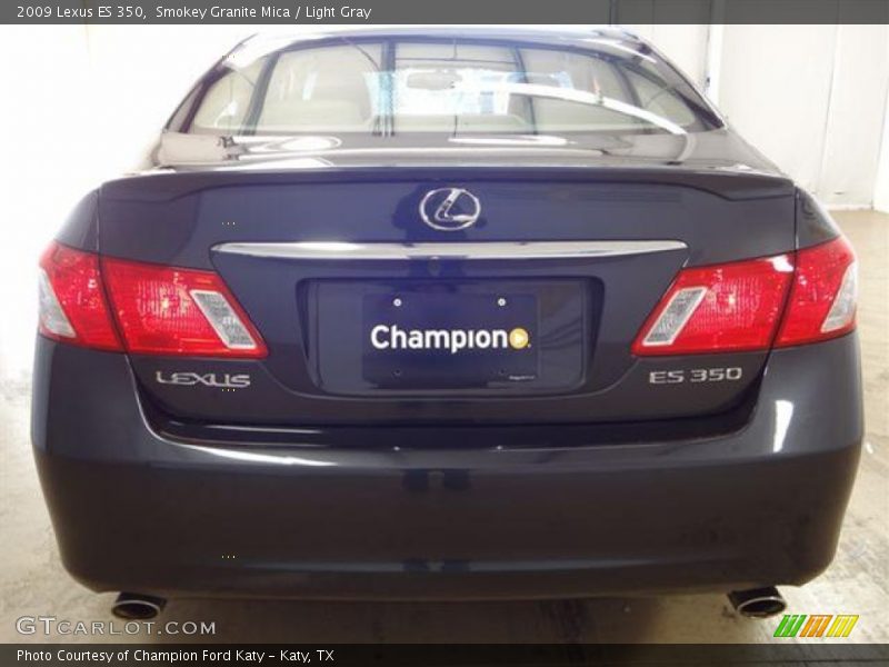 Smokey Granite Mica / Light Gray 2009 Lexus ES 350