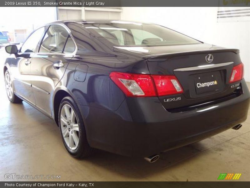 Smokey Granite Mica / Light Gray 2009 Lexus ES 350