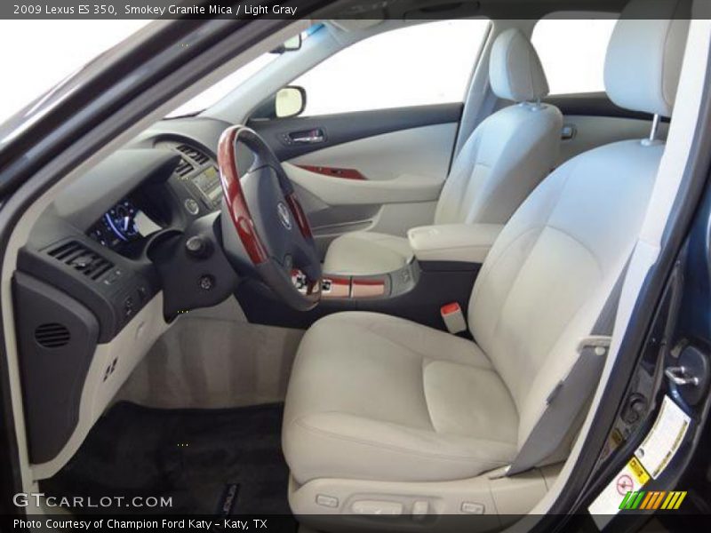 Smokey Granite Mica / Light Gray 2009 Lexus ES 350