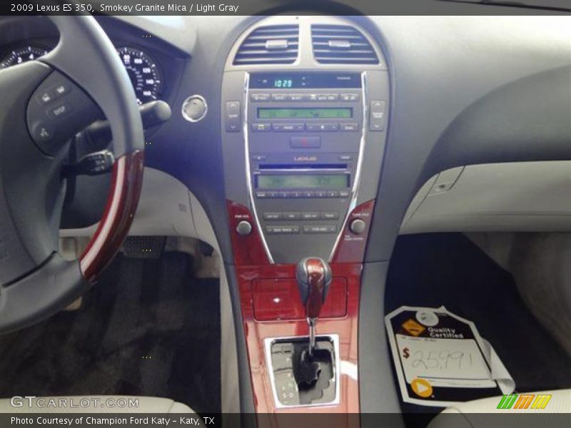 Smokey Granite Mica / Light Gray 2009 Lexus ES 350