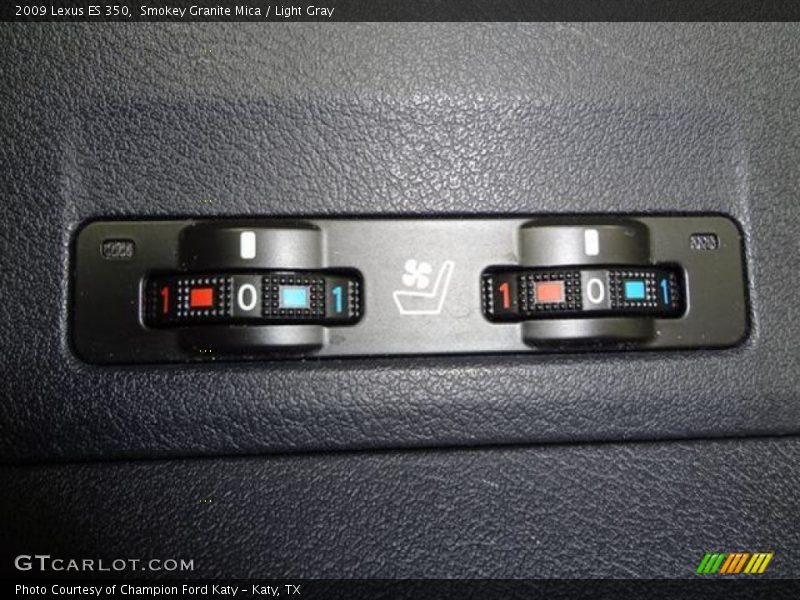 Smokey Granite Mica / Light Gray 2009 Lexus ES 350