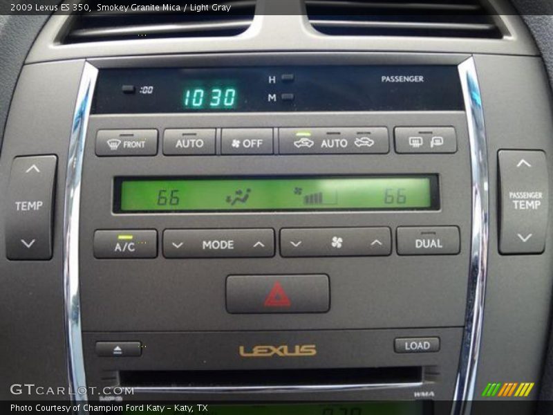Smokey Granite Mica / Light Gray 2009 Lexus ES 350