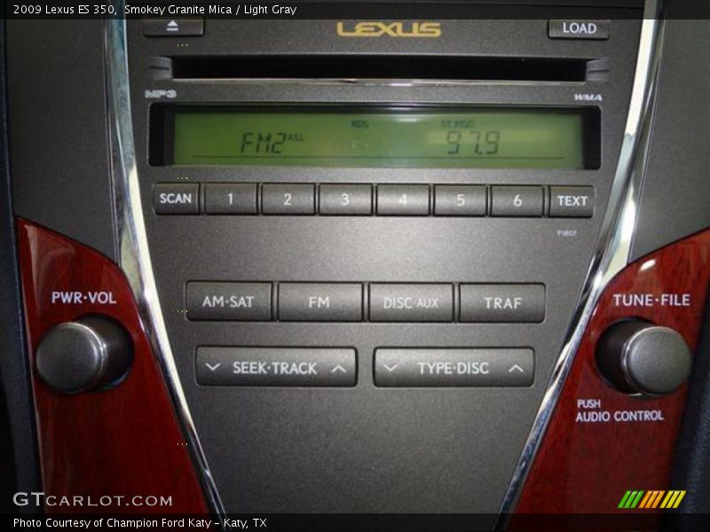Smokey Granite Mica / Light Gray 2009 Lexus ES 350