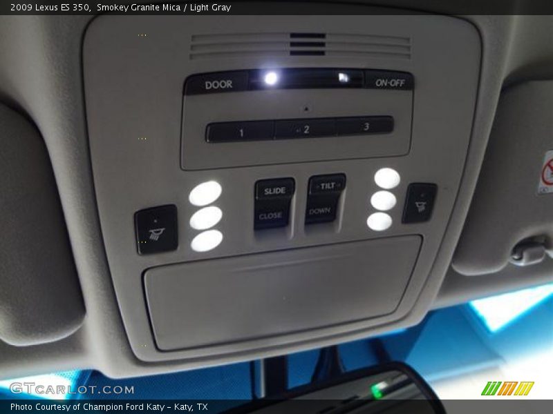 Smokey Granite Mica / Light Gray 2009 Lexus ES 350