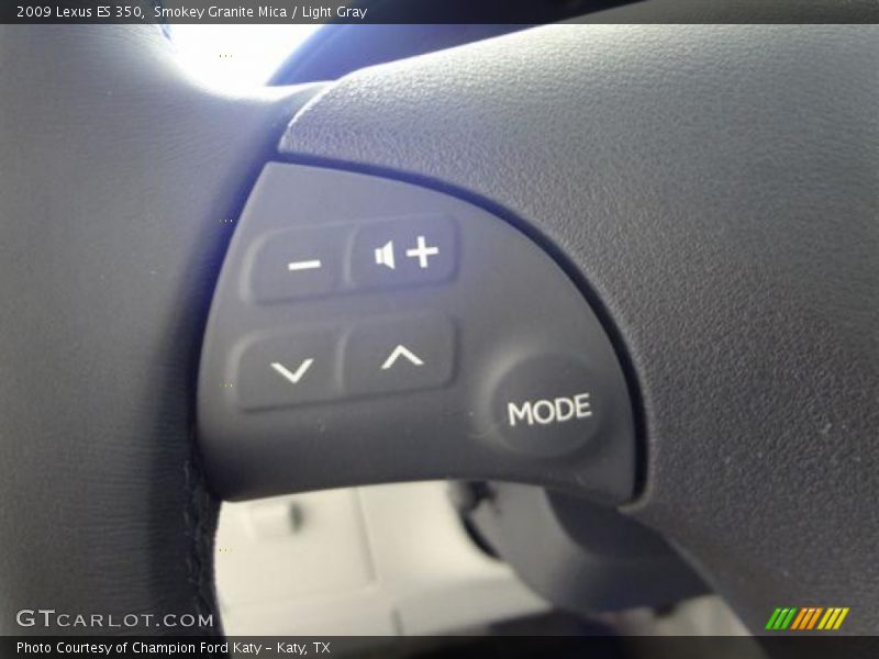 Smokey Granite Mica / Light Gray 2009 Lexus ES 350