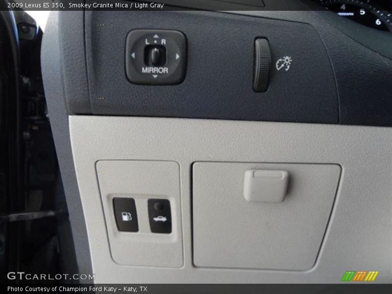 Smokey Granite Mica / Light Gray 2009 Lexus ES 350