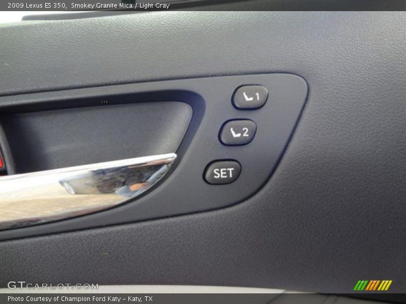 Smokey Granite Mica / Light Gray 2009 Lexus ES 350