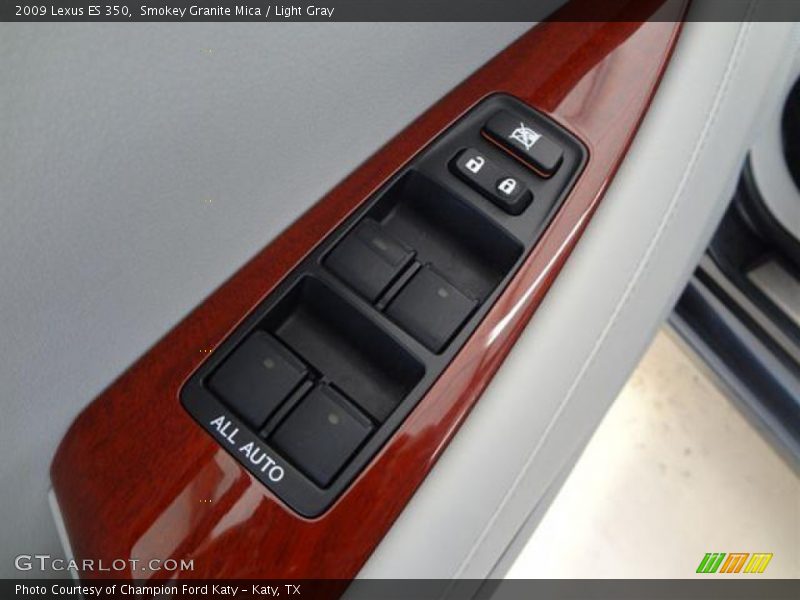 Smokey Granite Mica / Light Gray 2009 Lexus ES 350